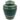Forest Green Brass Urn